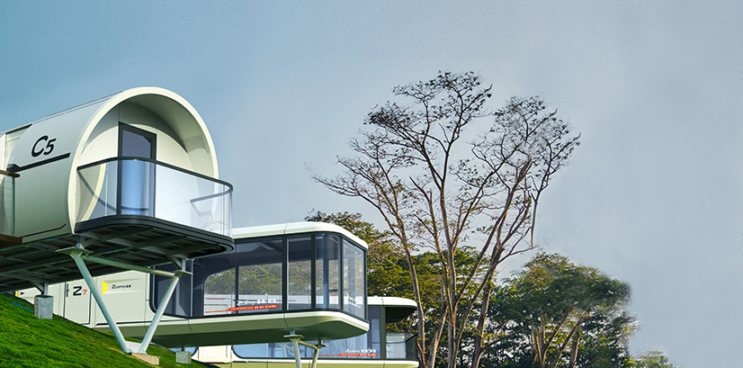 Panoramic view, Back to nature
